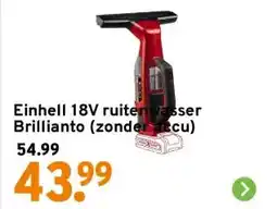 GAMMA Einhell 18V ruitenwasser Brillianto (zonder accu) aanbieding