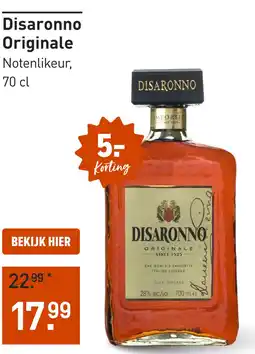 Gall & Gall Disaronno Originale 70CL aanbieding