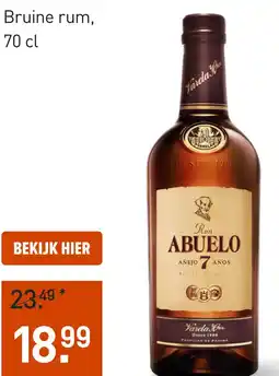 Gall & Gall Ron Abuelo 7 Años 70CL aanbieding