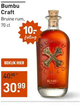 Gall & Gall Bumbu Craft 70CL aanbieding