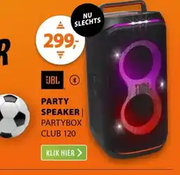 Expert JBL PARTYBOX CLUB 120 Zwart aanbieding