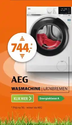 Expert AEG LR74BREMEN Wit aanbieding