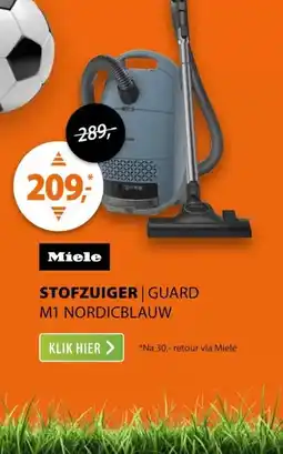 Expert Miele Guard M1 Blauw aanbieding