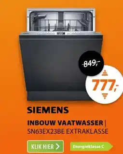 Expert Siemens SN63EX23BE extraKlasse aanbieding