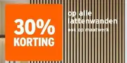 GAMMA op alle lattenwanden ook op maatwerk aanbieding