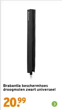 GAMMA Brabantia beschermhoes droogmolen zwart universeel aanbieding