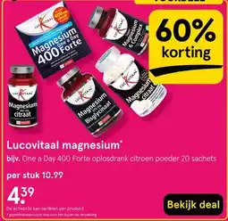 Etos Lucovitaal magnesium aanbieding
