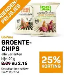 Ekoplaza GROENTE- CHIPS aanbieding