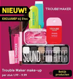 Etos Trouble Maker make-up aanbieding