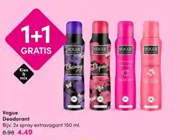 DA Vogue Deodorant aanbieding