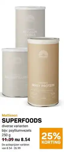 Ekoplaza SUPERFOODS aanbieding
