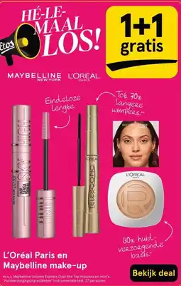 Etos L'Oréal Paris en Maybelline make-up aanbieding