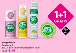 DA Happy Earth Deodorant aanbieding