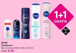 DA NIVEA Deodorant aanbieding
