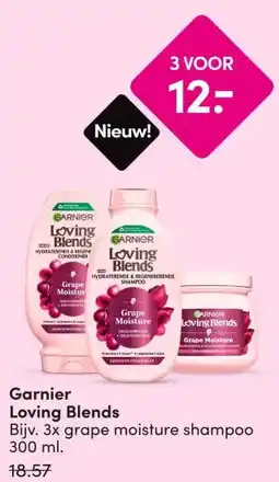 DA Garnier Loving Blends aanbieding