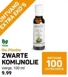 Ekoplaza ZWARTE KOMIJNOLIE aanbieding