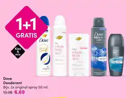 DA Dove Deodorant aanbieding