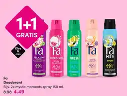 DA Fa Deodorant aanbieding