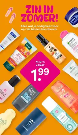 DA Alles wat je nodig hebt voor op reis binnen handbereik. aanbieding