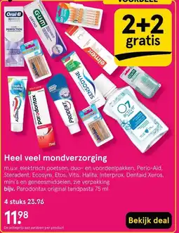 Etos Heel veel mondverzorging aanbieding