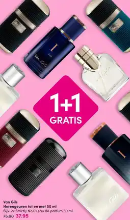DA Van Gils Herengeuren tot en met 50 ml aanbieding