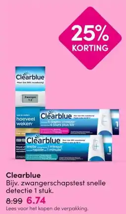 DA Clearblue aanbieding
