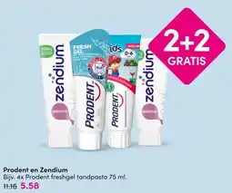 DA Prodent en Zendium aanbieding