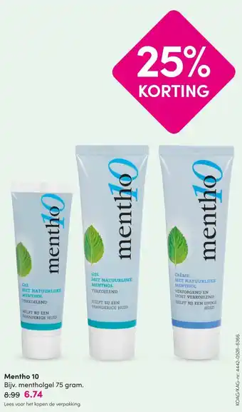 DA Mentho 10 aanbieding