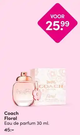 DA Coach Floral aanbieding
