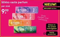 Etos Stikko vaste parfum aanbieding