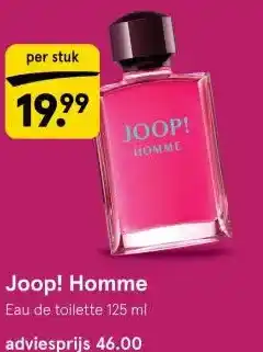 Etos Joop! Homme aanbieding