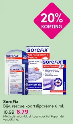 DA SoreFix aanbieding