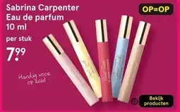 Etos Sabrina Carpenter Eau de parfum 10 ml aanbieding