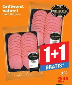 Coop Grillworst naturel aanbieding