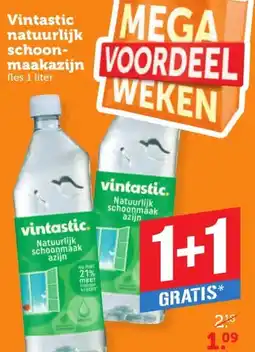 Coop Vintastic natuurlijk schoon- maakazijn aanbieding