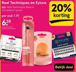 Etos Real Techniques en Eylure aanbieding