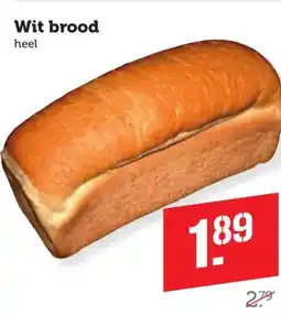 Coop Wit brood aanbieding