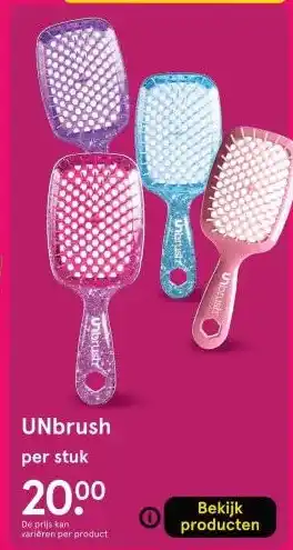 Etos UNbrush aanbieding