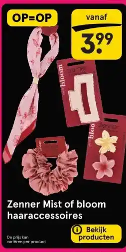 Etos Zenner Mist of bloom haaraccessoires aanbieding