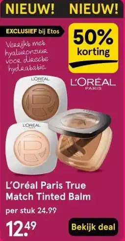 Etos L'Oréal Paris True Match Tinted Balm aanbieding