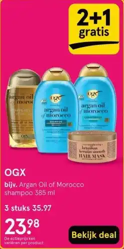 Etos OGX aanbieding