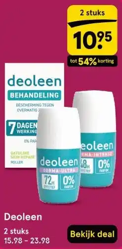 Etos Deoleen aanbieding