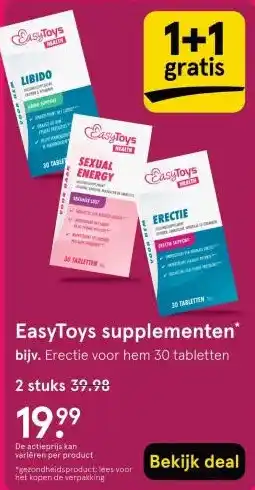 Etos EasyToys supplementen aanbieding