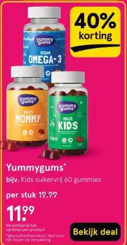 Etos Yummygums aanbieding