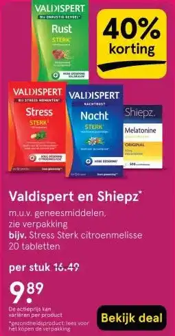 Etos Valdispert en Shiepz' aanbieding