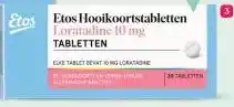 Etos Etos hooikoortstabletten Loratadine aanbieding