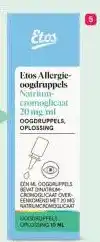 Etos Etos allergieoogdruppels Natriumcromoglicaat aanbieding
