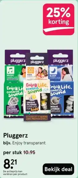 Etos Pluggerz aanbieding