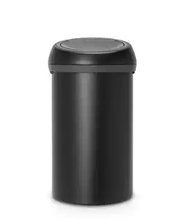Wehkamp Brabantia Touch Bin Prullenbak - 60 liter - Moonlight Black aanbieding