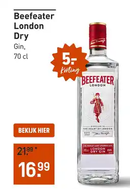 Gall & Gall Beefeater London Dry aanbieding